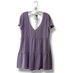 Show Me Your Mumu Cia Mini Dress Violet Short Sleeve Women’s Small